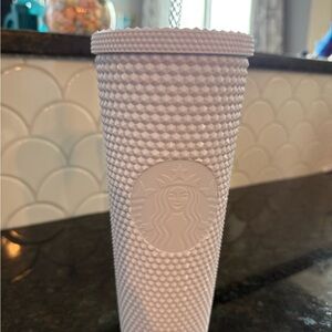 Starbucks White Textured Tumbler